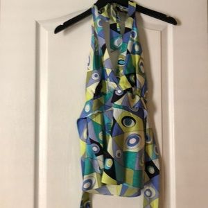 Troo silk Halter Top - Size Small